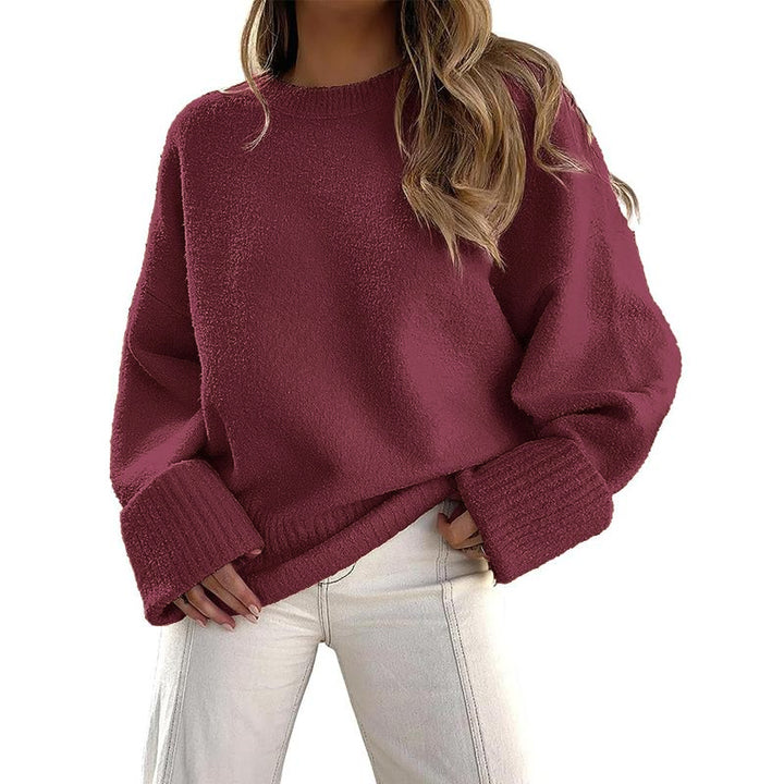 STELLA™ - Long Sleeve Crewneck Pullover Sweater for Everyday Warmth