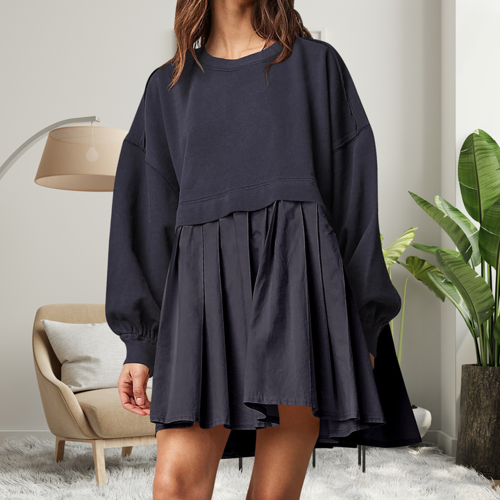 KARIYAH | Loose-Fit Sweatshirt Dress