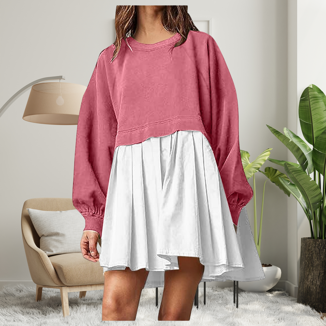 KARIYAH | Loose-Fit Sweatshirt Dress