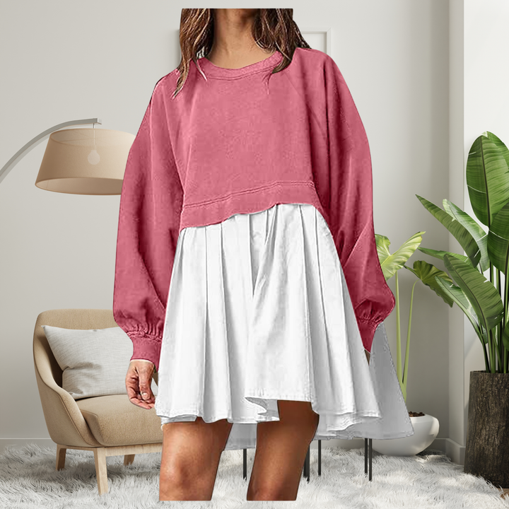 KARIYAH | Loose-Fit Sweatshirt Dress