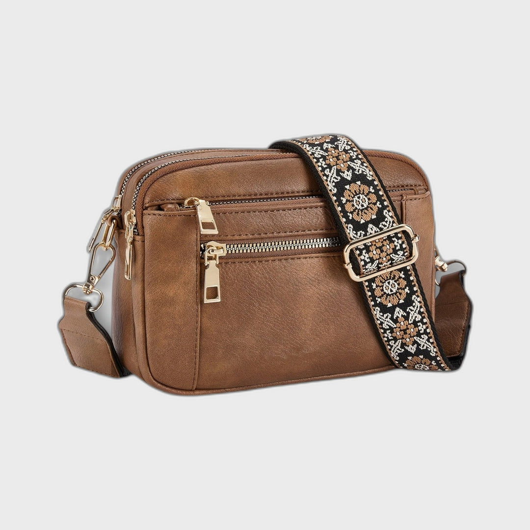 BROOME | Vegan Leather & Jacquard Strap