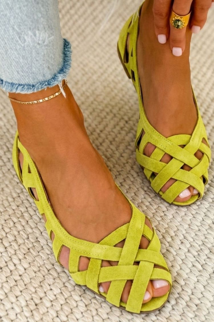 Amelia |Woven Summer Sandals