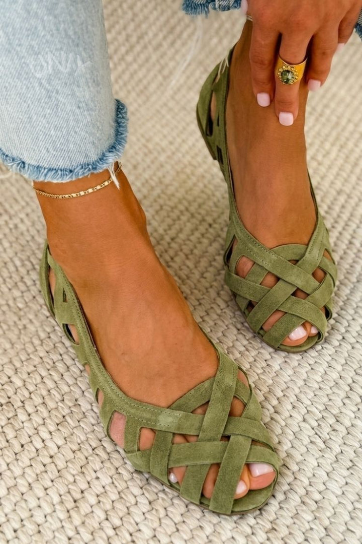 Amelia |Woven Summer Sandals