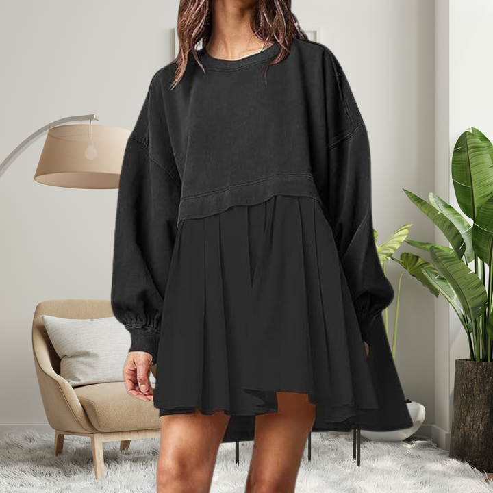 KARIYAH | Loose-Fit Sweatshirt Dress