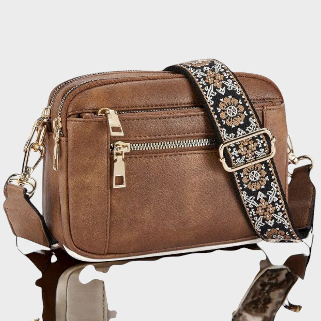 WANGARATTA | Vegan Leather & Floral Strap