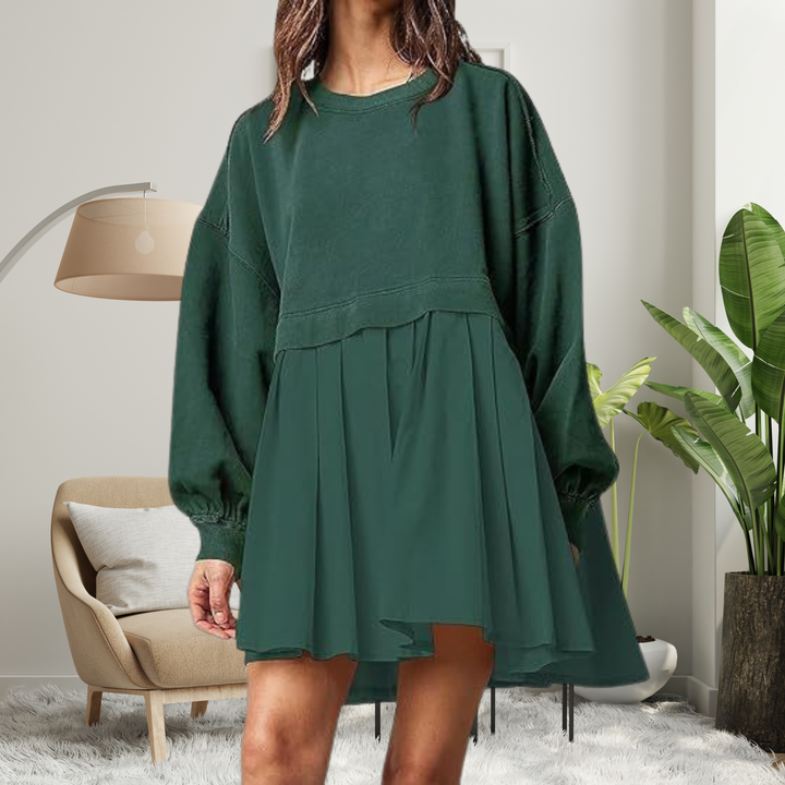 KARIYAH | Loose-Fit Sweatshirt Dress