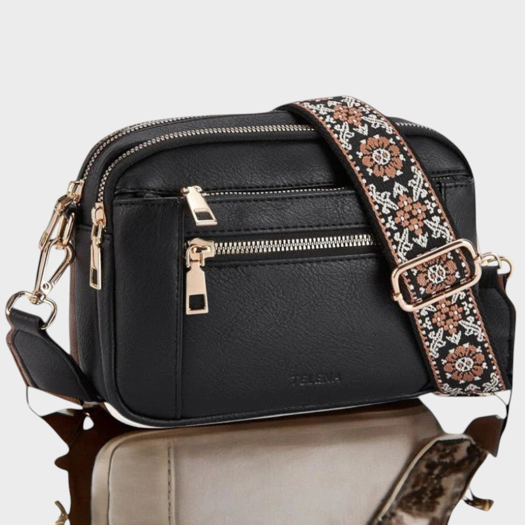 WANGARATTA | Vegan Leather & Floral Strap