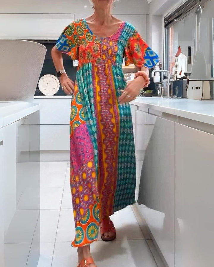 KIMI™ - Free Spirit Flowy Maxi Dress