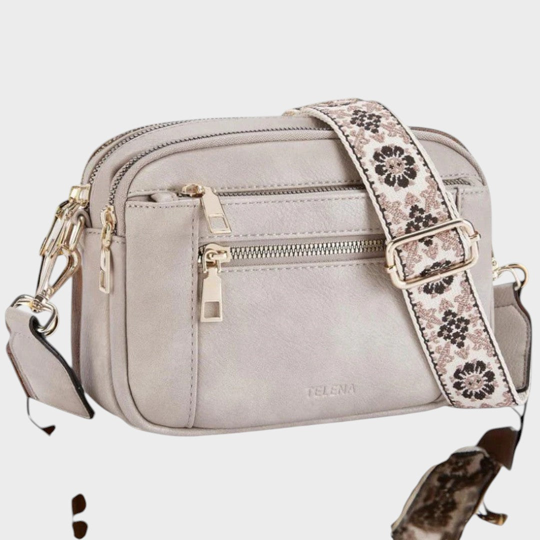 WANGARATTA | Vegan Leather & Floral Strap