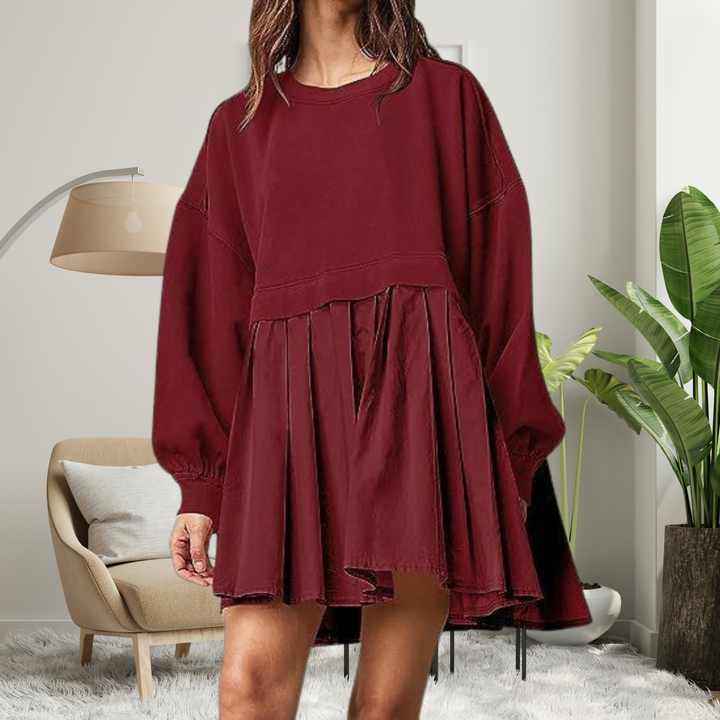 KARIYAH | Loose-Fit Sweatshirt Dress