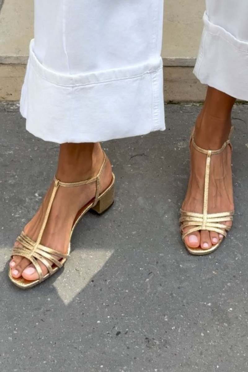 Isla | Golden Everyday Elegance Sandals