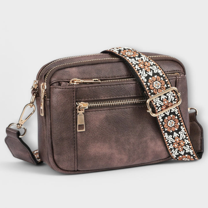 BROOME | Vegan Leather & Jacquard Strap