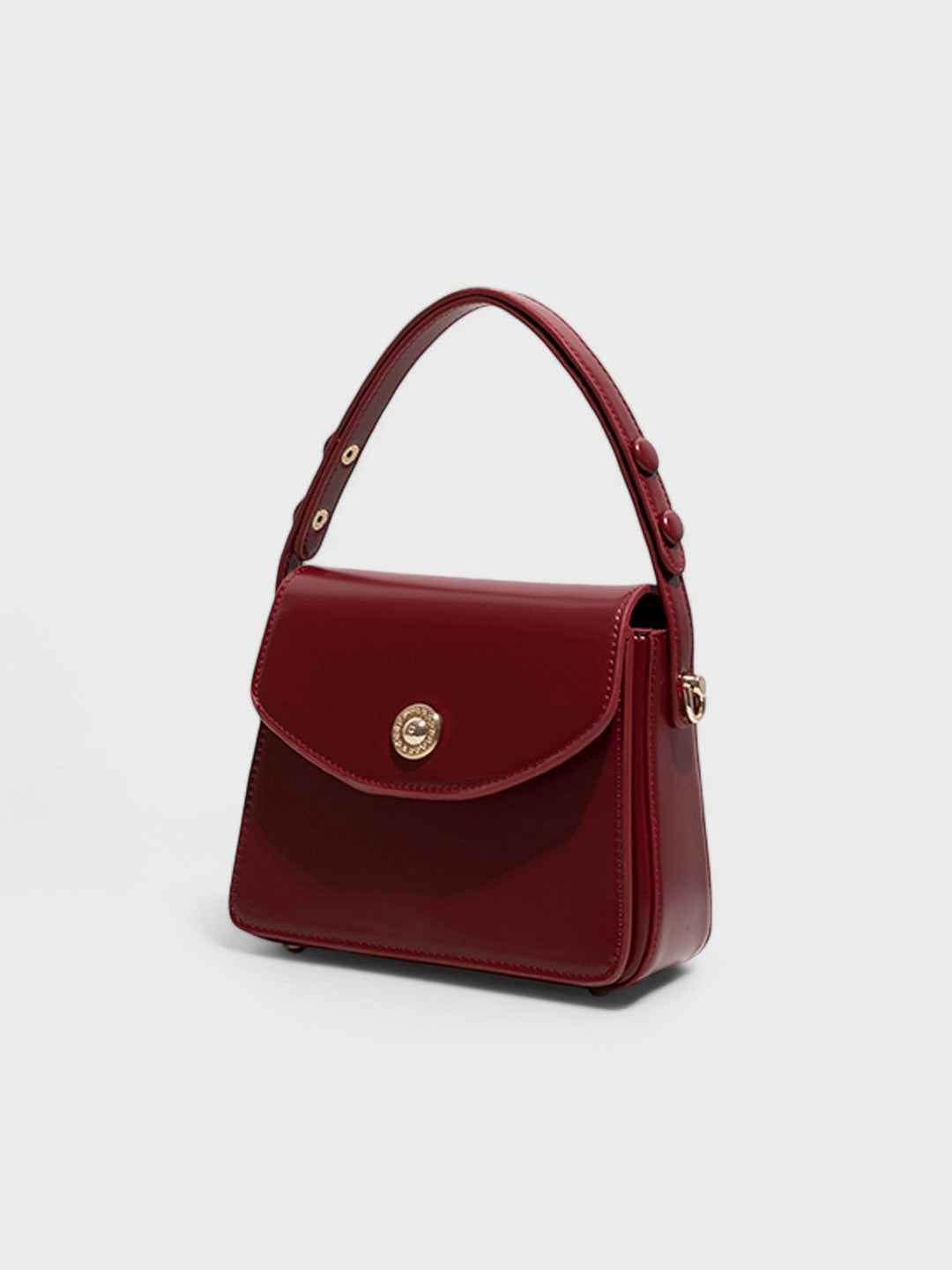 HOBART | Burgundy Vegan Leather