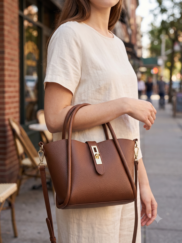 KALGOORLIE | Cognac Vegan Leather