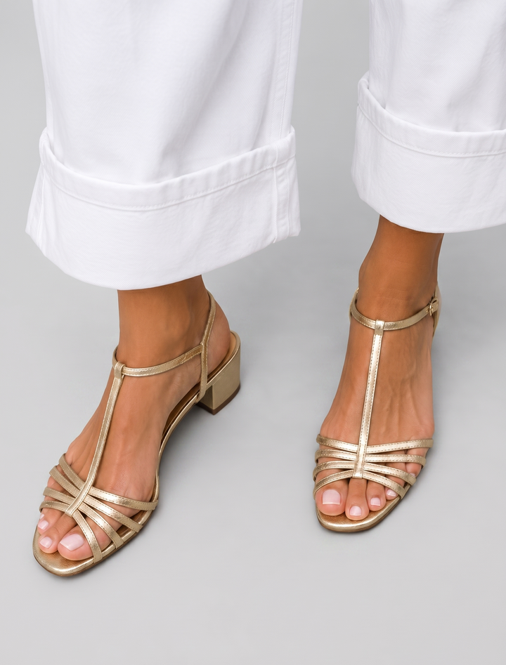 Isla | Golden Everyday Elegance Sandals