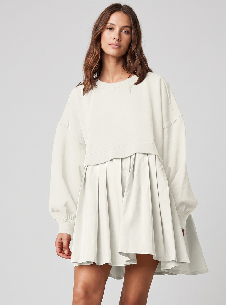 KARIYAH | Loose-Fit Sweatshirt Dress