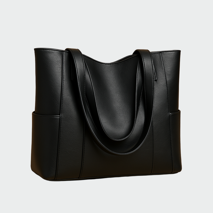 BALLART | Vegan Leather & Tan Trim