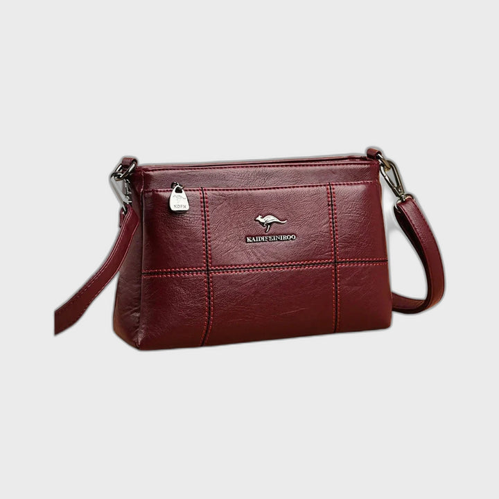 MILDURA | Burgundy Vegan Leather