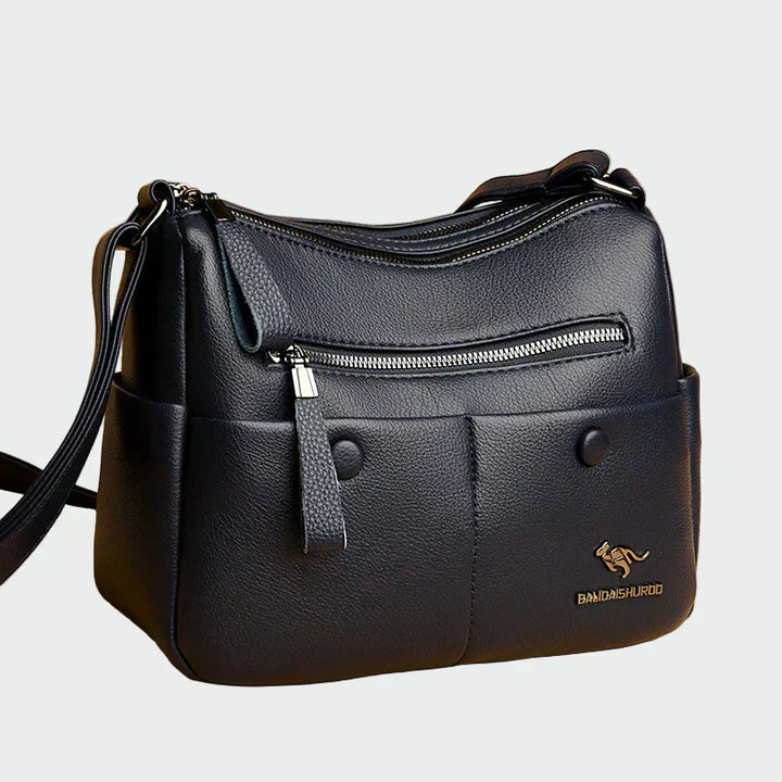 BUNBURY | Smooth Black Vegan Leather