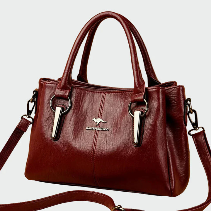 BENDIGO | Burgundy Vegan Leather