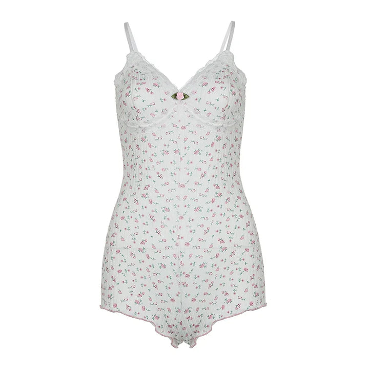 JOY™ – Dreamy Floral Sleeveless Bodysuit