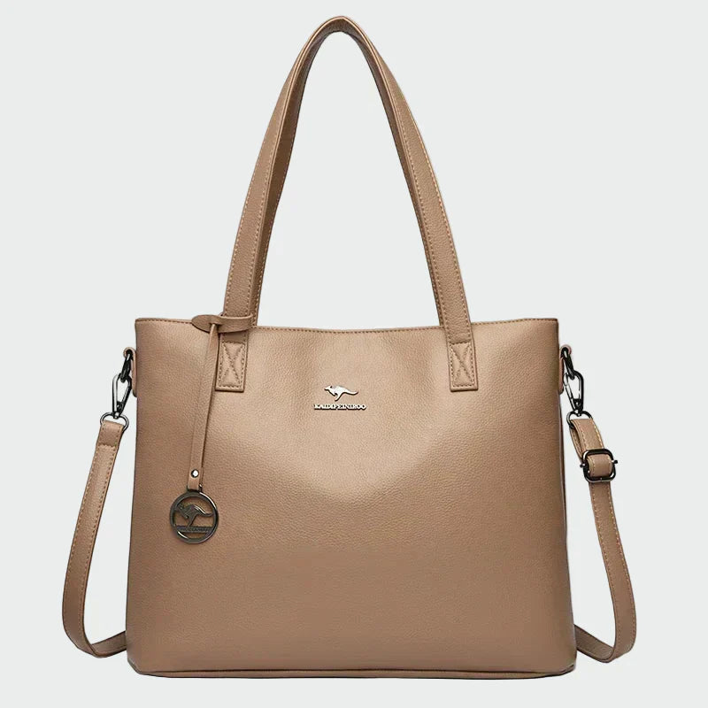MACKAY | Wine-Red Vegan Leather