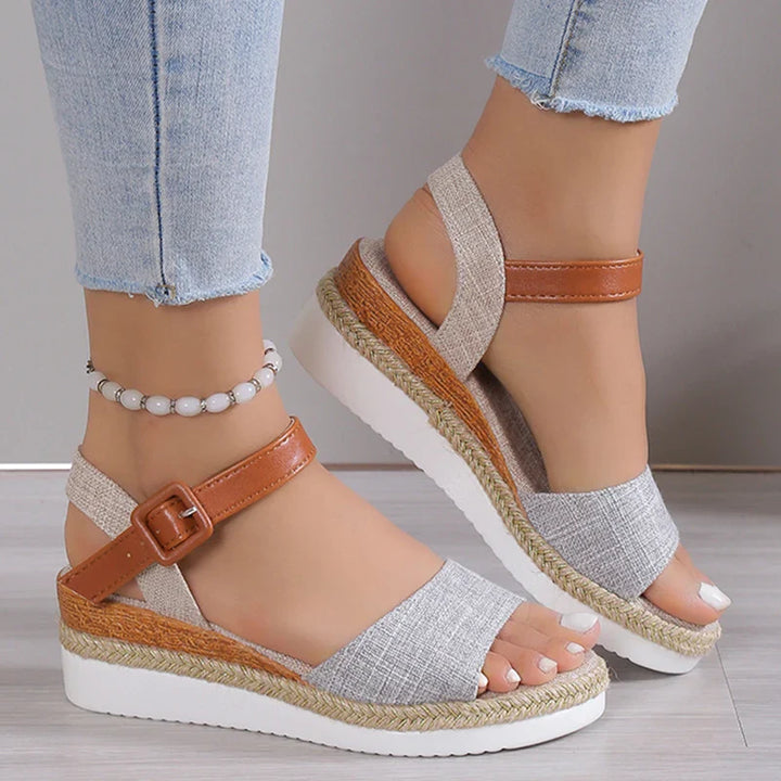 Charlene | Relaxed Style Wedge Sandals