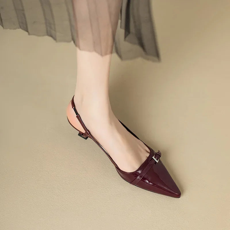 Mirella | Classic Mid-Heel Sandals