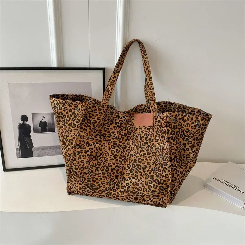 WODONGA | Effortless Chic Leopard Tote Bag