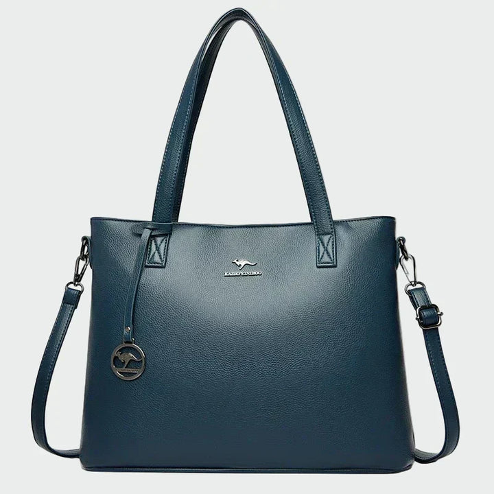 MACKAY | Wine-Red Vegan Leather