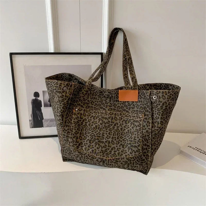 WODONGA | Effortless Chic Leopard Tote Bag
