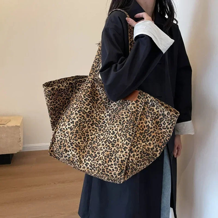 WODONGA | Effortless Chic Leopard Tote Bag