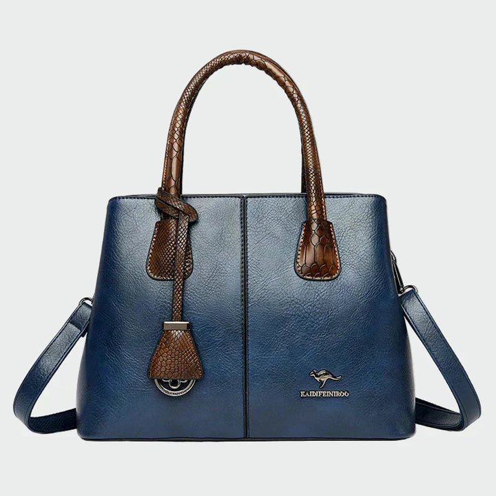 TOWNSVILLE | Vegan Leather & Woven Strap