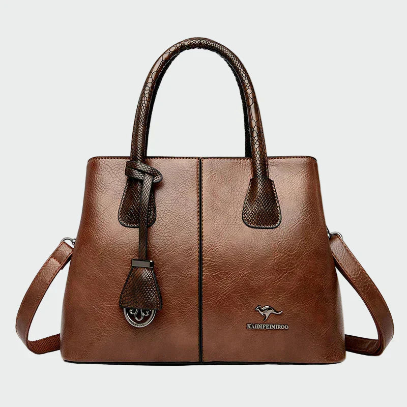 TOWNSVILLE | Vegan Leather & Woven Strap