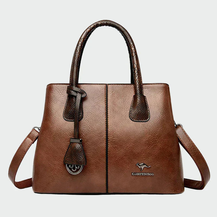TOWNSVILLE | Vegan Leather & Woven Strap