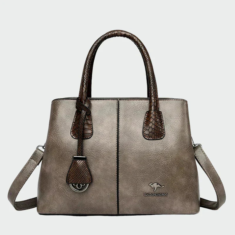 TOWNSVILLE | Vegan Leather & Woven Strap