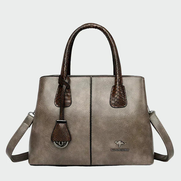 TOWNSVILLE | Vegan Leather & Woven Strap