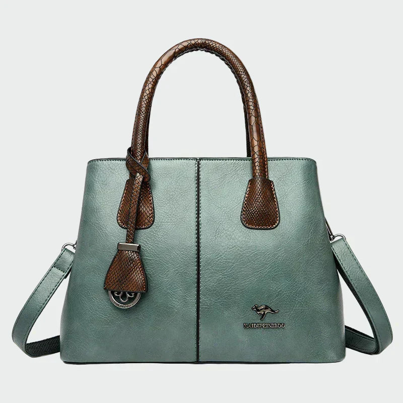 TOWNSVILLE | Vegan Leather & Woven Strap
