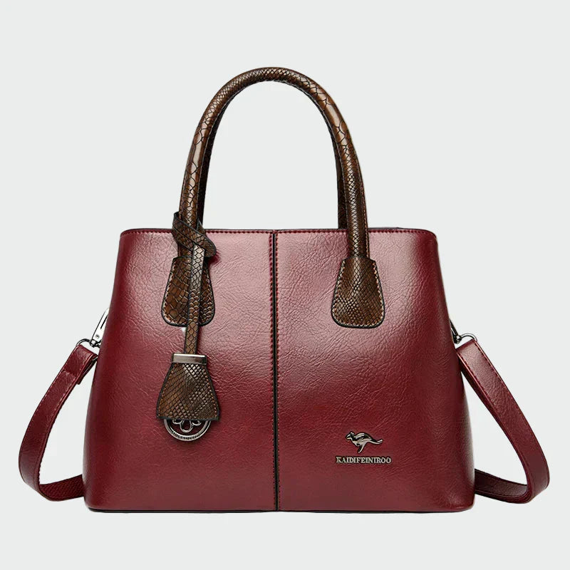 TOWNSVILLE | Vegan Leather & Woven Strap