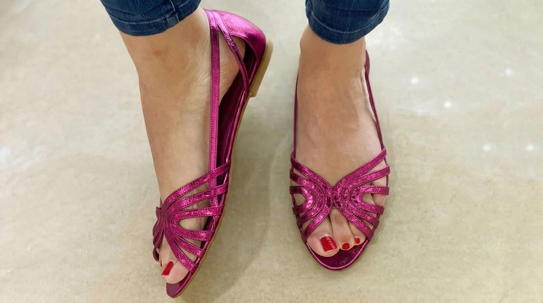 Lily | Golden Summer Light Sandals