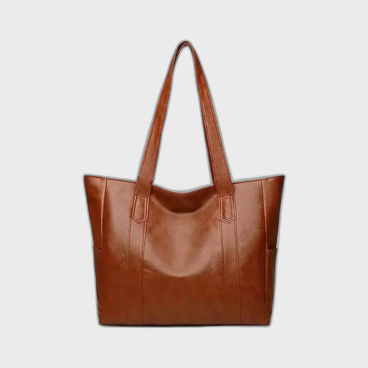 BALLART | Vegan Leather & Tan Trim